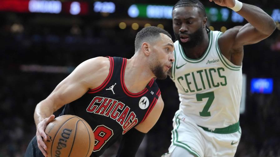 Bulls se imponen 117-108 a Celtics, con 36 puntos de Zach LaVine, su máximo de la temporada