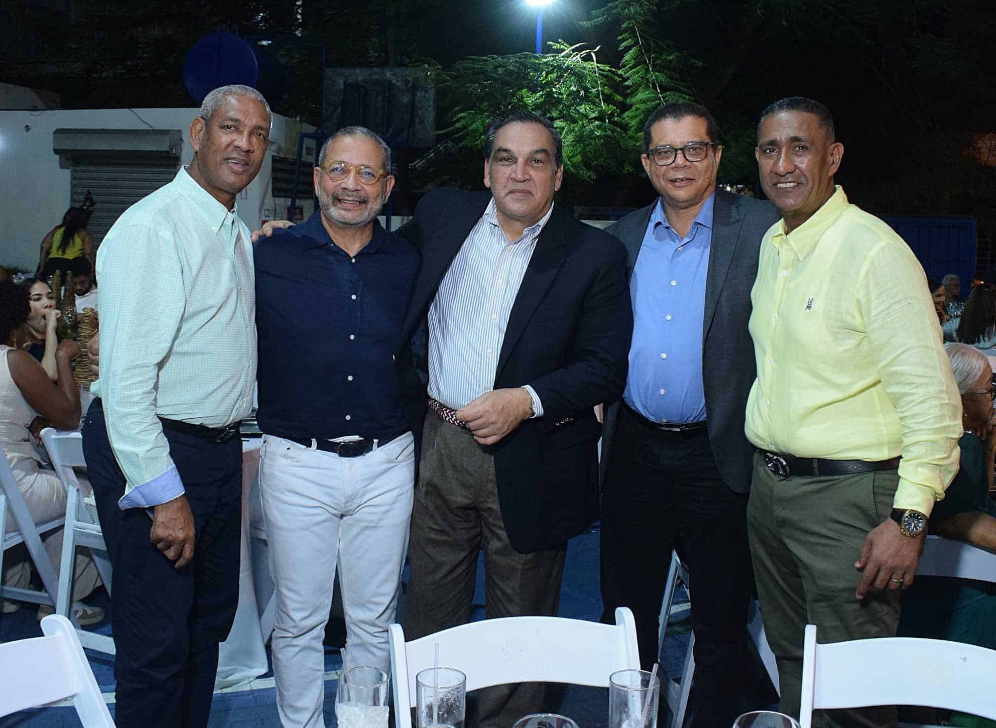 Norberto Puello, Carlos Tejada, Rene Joubert, Héctor Zorrilla y Wilson Olivo.