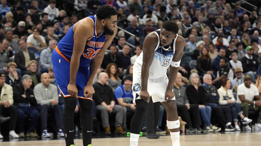 Towns brilla en su regreso a Minnesota y Knicks superan 133-107 a Timberwolves