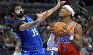 Thunder frena remontada de Orlando y vence a Magic 105-99 con Gilgeous-Alexander, Williams