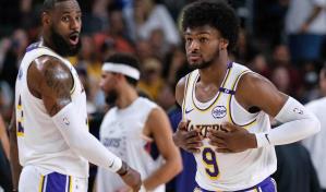 Bronny James habla sobre el desafío de su salud mental tras susto cardíaco