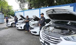 Tres detenidos y seis vehículos recuperados durante operación contra banda criminal