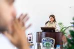 Raquel Peña inaugura destacamento policial en Puñal, Santiago para reforzar la seguridad ciudadana