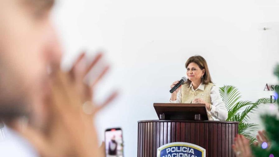 Raquel Peña inaugura destacamento policial en Puñal, Santiago para reforzar la seguridad ciudadana