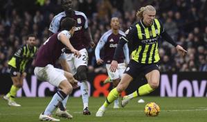 Manchester City sigue en caída libre y sufre otra derrota: 2-1 con el Aston Villa