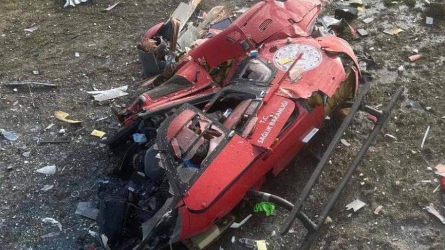 Helicóptero ambulancia se estrella en el suroeste de Turquía; hay cuatro muertos