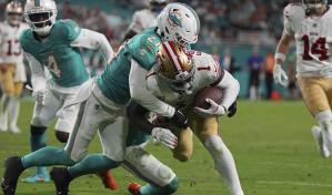 49ers fuera de playoffs antes de enfrentar a Miami, al igual que Cowboys, Saints y Cardinals