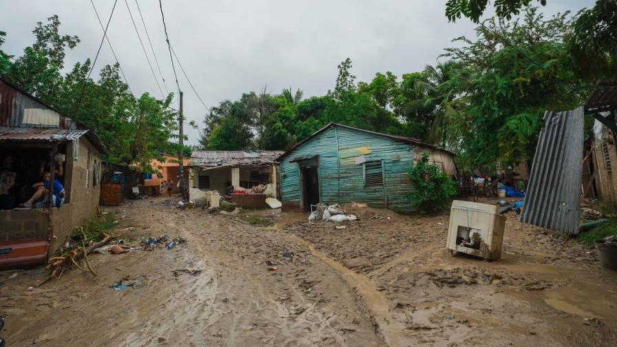 Lluvias causan daños en Puerto Plata; Abinader irá hoy a dar asistencia a los afectados