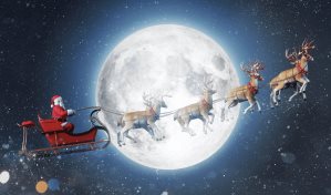 ¿A qué hora pasará Santa por República Dominicana?