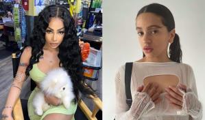 Rosalía y Yailin La Más Viral disfrutan juntas en una discoteca dominicana