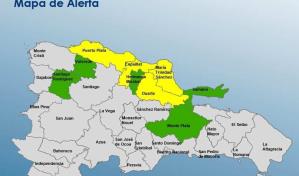 El COE mantiene a nueve provincias en alerta