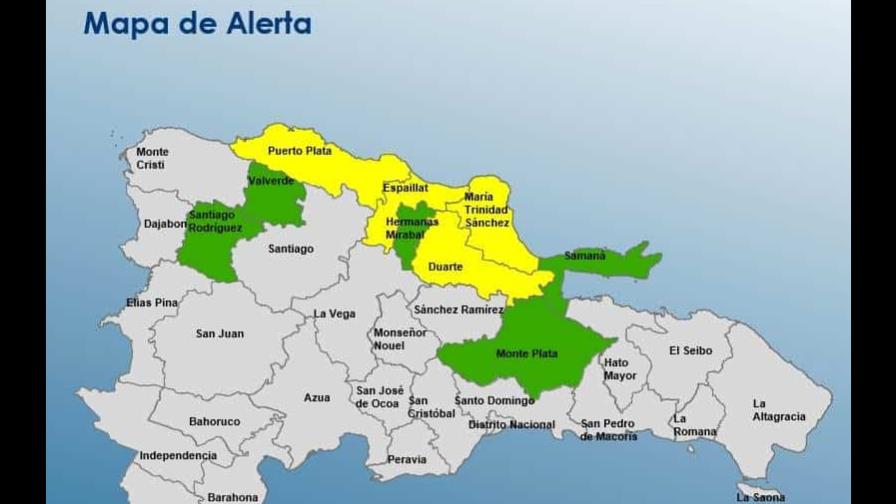 El COE mantiene a nueve provincias en alerta