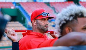 Video | Pujols entiende que el enfoque de los escarlatas debe ser un juego a la vez