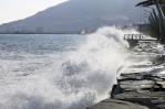 Un fuerte oleaje en el norte de Perú arrastra decenas de barcos y causa inundaciones Un fuerte oleaje en el norte de Perú arrastra decenas de barcos y causa inundaciones