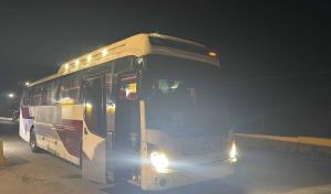 Detienen autobús con 70 ciudadanos haitianos indocumentados en Azua Detienen autobús con 70 ciudadanos haitianos indocumentados en Azua