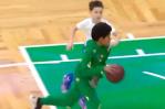 Ean, el hijo de Al Horford, juega partido individual de la NBA contra hijo de Jayson Tatum