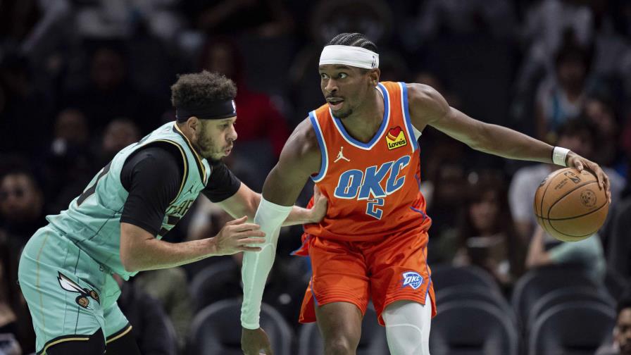 Gilgeous-Alexander y Williams llevan al Thunder a victoria de 106-94 sobre Hornets