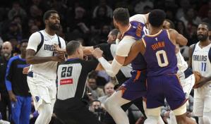 Tras pelea, Marshall de Mavs recibe suspensión de 4 partidos y Nurkic de Suns 3 Tras pelea, Marshall de Mavs recibe suspensión de 4 partidos y Nurkic de Suns 3