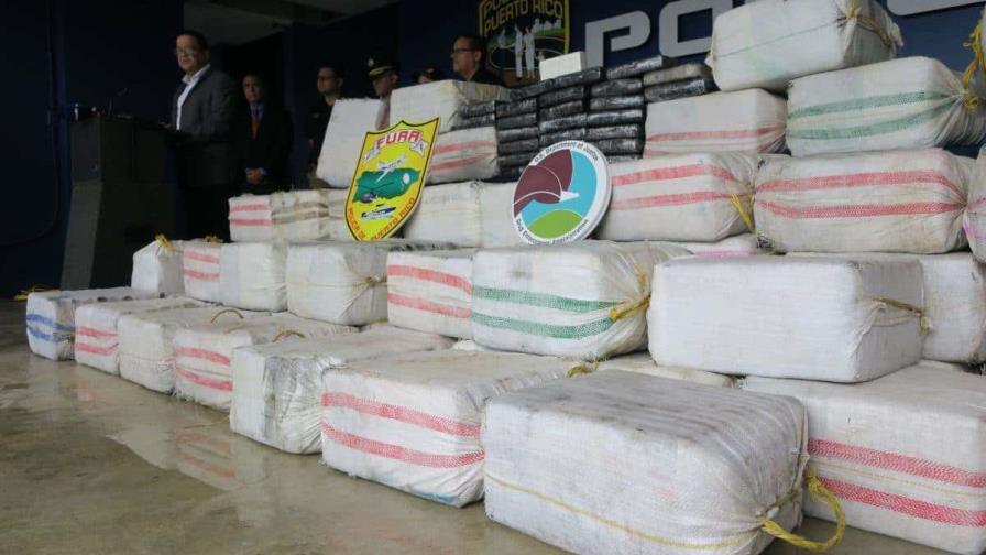 Decomisan en Puerto Rico 376 kilos de cocaína, valorados en 3.9 millones de dólares