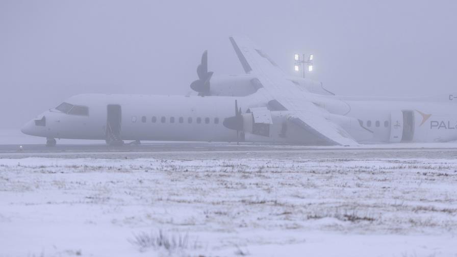 Incidente aéreo retrasa operaciones en aeropuerto de Halifax, Canadá