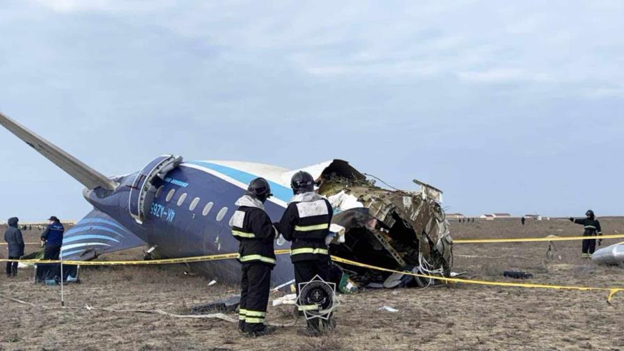 Kazajistán envía a Brasil las cajas negras del avión azerbaiyano siniestrado en Aktau