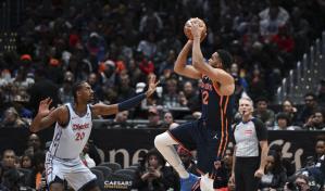 Los Knicks llegan a ocho triunfos consecutivos al superar 126-106 a Wizards