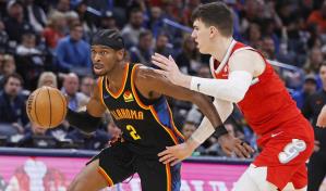 Thunder aplasta 130-106 a Grizzlies, mermados por lesiones, con su 11ma victoria consecutiva