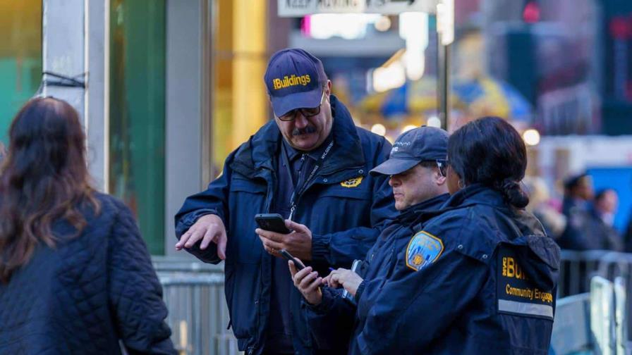 Policías de uniforme y de civil, cámaras y drones vigilarán el Fin de Año en Times Square