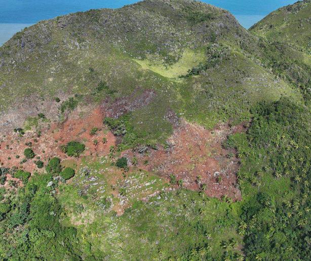 Parque Nacional Cabo Cabrón sucumbe ante la agricultura y ganadería