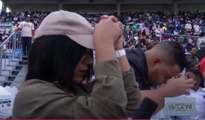 Un clamor por Israel pone de rodillas a miles de creyentes en la Batalla de la Fe 2025 Un clamor por Israel pone de rodillas a miles de creyentes en la Batalla de la Fe 2025