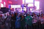 Fuerte lluvia y relámpagos no empañan la tradicional fiesta de Nochevieja en Times Square Fuerte lluvia y relámpagos no empañan la tradicional fiesta de Nochevieja en Times Square