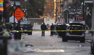 Autoridades investigan si responsable de atropello en Nueva Orleans utilizó rifle largo