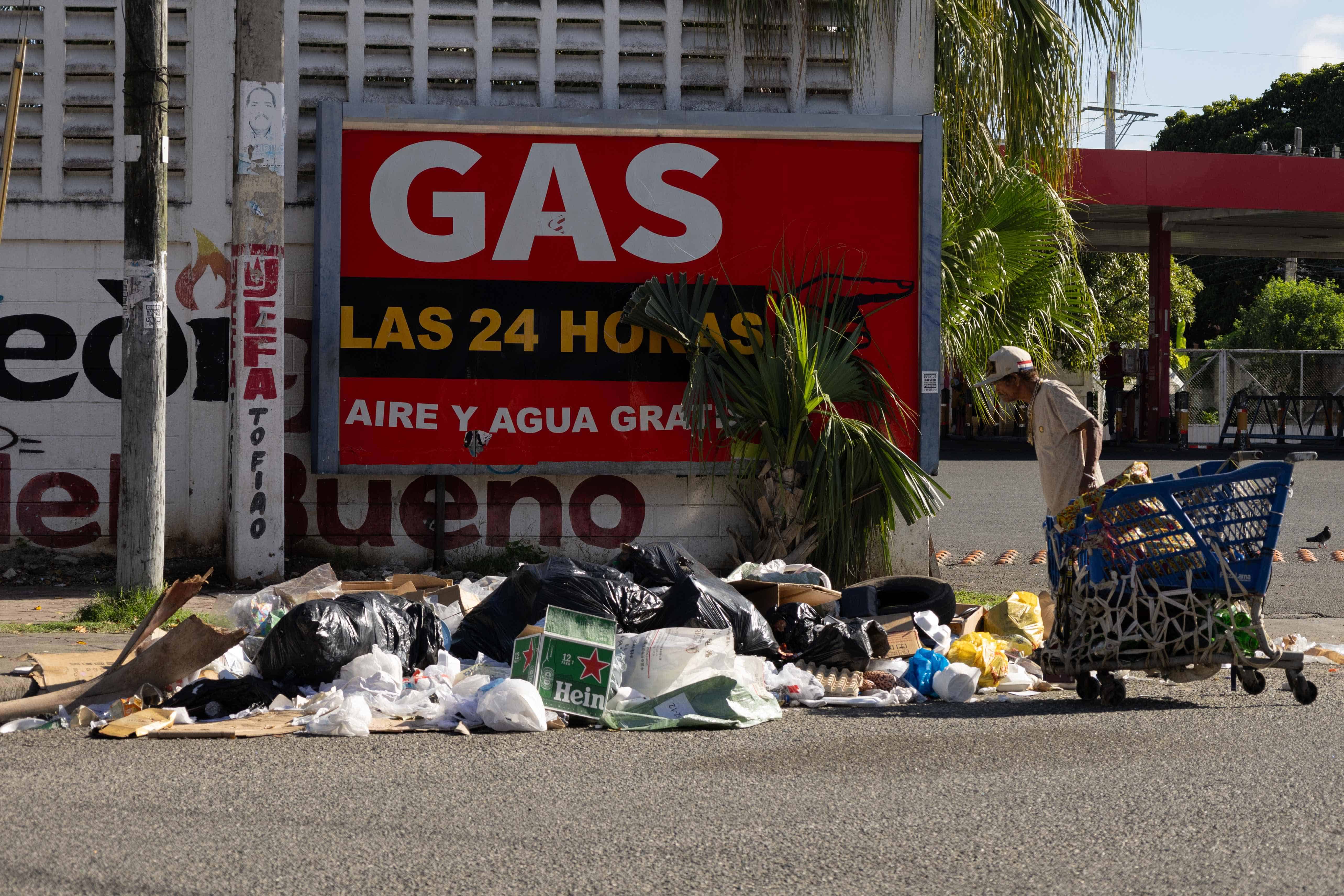 Basura en el Distrito Nacional. 