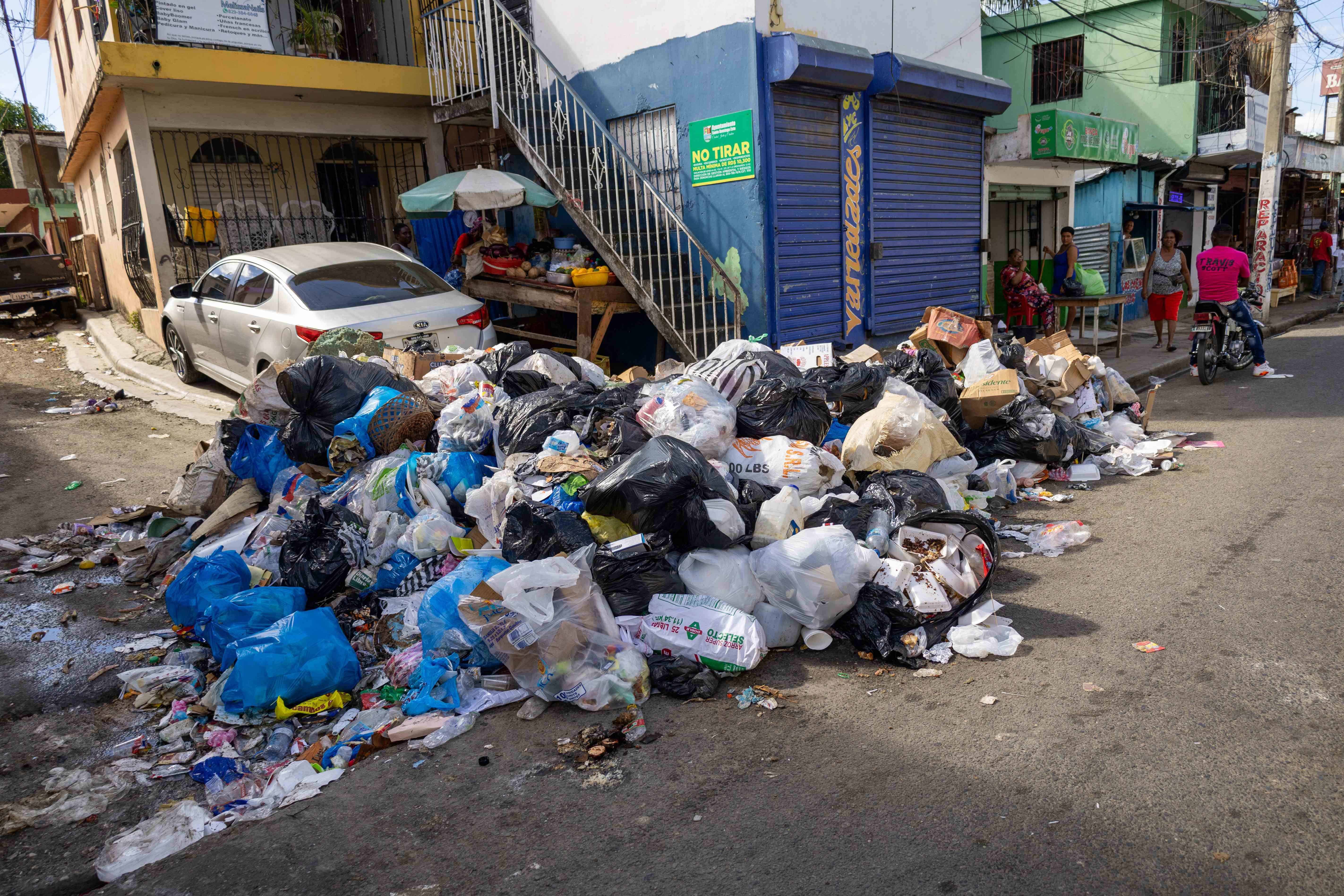 La basura aumenta cada inicio de año.