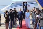 El presidente Luis Abinader llega a Puerto Rico para la toma de posesión de gobernadora