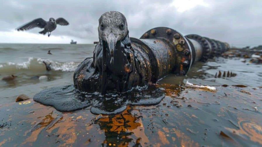 Rescatan 2,000 aves afectadas por el vertido de fuel en el mar Negro