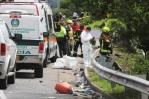 Al menos 12 muertos y 30 heridos en el accidente de un autobús en el suroeste de Colombia
