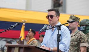 Noboa reelecto en Ecuador con 55.62% al cierre del conteo de votos