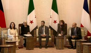 Ministros de Francia y Alemania instan a una transición pacífica e inclusiva en Siria