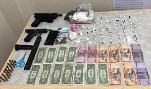 Policía Nacional desmantela punto de distribución de drogas en Gaspar Hernández