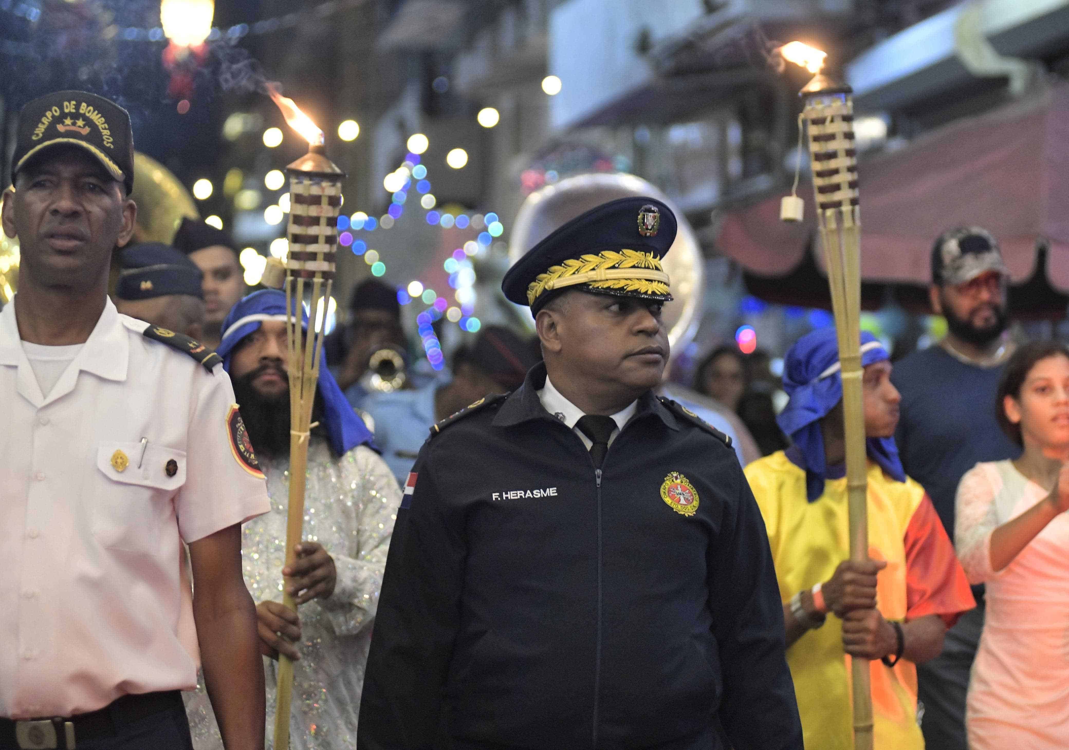 El intendente del Cuerpo de Bomberos del Distrito Nacional, coronel Luis Frómeta Herasme.