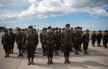 150 militares de Guatemala, 19 de ellos mujeres, se despliegan en Haití