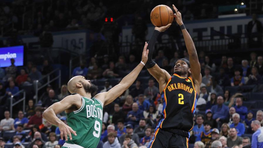 Thunder consigue su 15ma victoria consecutiva al superar a Celtics