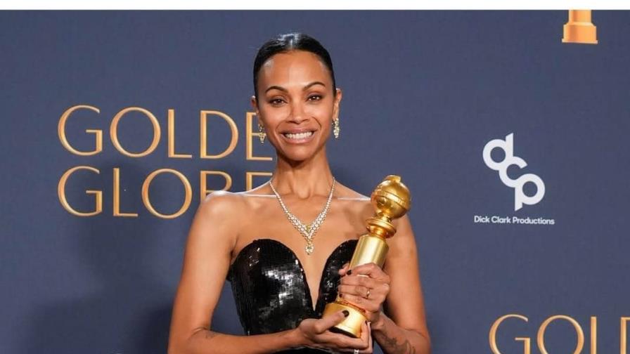 Adopae felicita a Zoe Saldaña por ganar su primer Globo de Oro