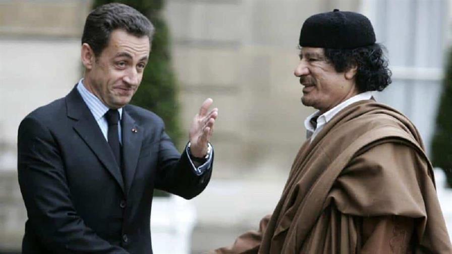 Condenan a Nicolás Sarkozy por recibir dinero de Muamar Gadafi para la campaña electoral