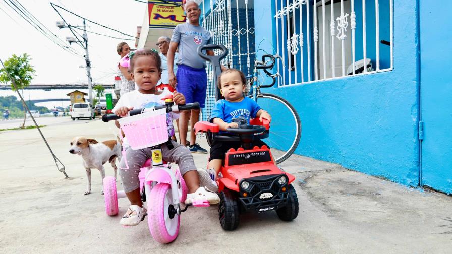 Pocos niños salieron a las calles del Gran Santo Domingo a jugar con sus juguetes