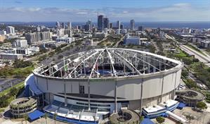 La MLB y el estado de la Florida respaldan plan para nuevo estadio de los Rays en Tampa Bay