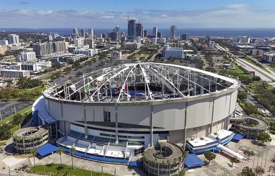 La MLB y el estado de la Florida respaldan plan para nuevo estadio de los Rays en Tampa Bay