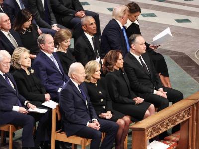 Estos fueron los asistentes al funeral de Estado de Jimmy Carter