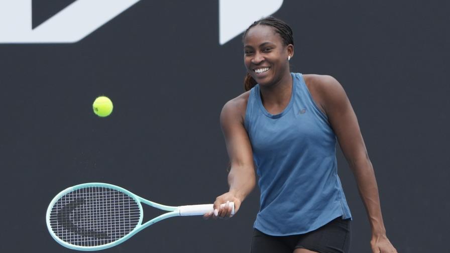 Coco Gauff mejora su saque y derecha para el Abierto de Australia